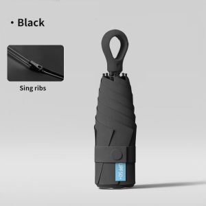 AFAU Sun umbrella portable sun protection and dual-purpose weather ring buckle umbrella Pocket Umbrella sunny and rain easy to use when going out no need to worry about losing the umbrella