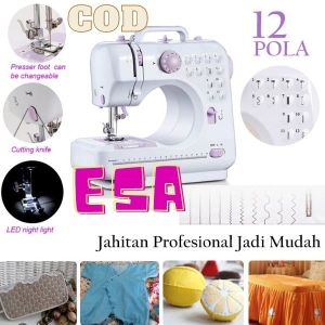 MESIN JAHIT 505 EDISI TERBARU 2025 DENGAN 2 BENANG ATAS DAN BAWAH LEBIH KUAT