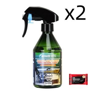 260ML car refurbishment plastic parts crystal plate wax maintenance polishing maintenance plastic refurbishment agent