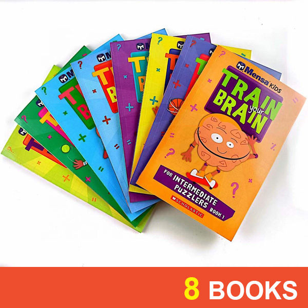 SG Stock] Mensa Kids Train Your Brain (8 Books) | Lazada Singapore