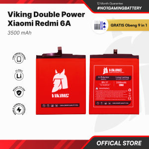 VIKING Baterai Xiaomi Redmi 6 - 6A BN37 Double Power