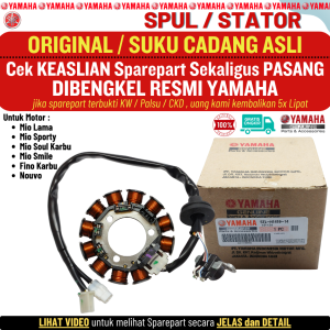 Spull Sepul Stator Assy Mio Lama Sporty Smile Soul Fino Karbu Nouvo Original Yamaha 100%