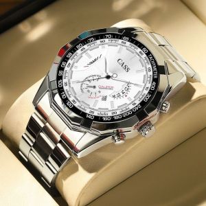 Jam Tangan Pria Anti Air Orii C01-07 Jam Tangan Kuarsa Sepenuhnya Otomatis Jam Tangan Asli Swiss Fashion Pria Baja Tahan Karat Bercahaya Baru 2024 Dengan Jam Tangan Kalender Tahan Air