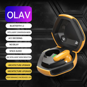 OLAV XKT08 TWS Gaming Earphones Wireless Bluetooth Sport Headset With Microphones 8D HIFI Surround Super Bass Earbuds For IOS Android Phones