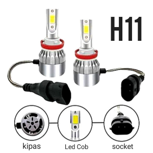 LAMPU MOBIL SUPER TERANG/HEADLAMP MOBIL/HARGA 1 PASANG