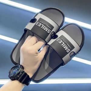 Free Shipping MenS Summer Outdoor Slippers Non-Slip Stylish Casual Durable And Suitable For Couples Trendy Thick-Soled Flip-Flops