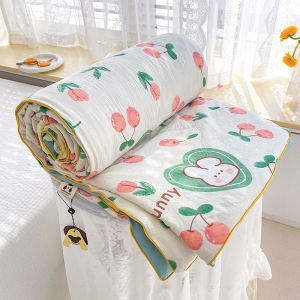 A-class summer quilt for household use summer air conditioning summer cool quilt machine washable childrens thin quilt