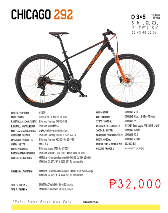 Ktm mountain bike discount hardtail