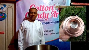 Tutup Tembaga pengganti kepala mesin candy floss