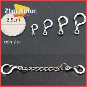 zhanjietun 1 cái nhỏ nhỏ 12mm đến 23mm 316 thép không gỉ mùa xuân Snap hook nhanh chóng phát hành Carabiner Clasp ngoài trời Fob Công cụ vòng chìa khóa