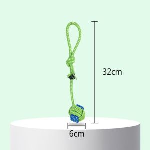 [HCM]Đồ chơi cho Chó gặm sạch răng bằng dây thừng bện-GL314