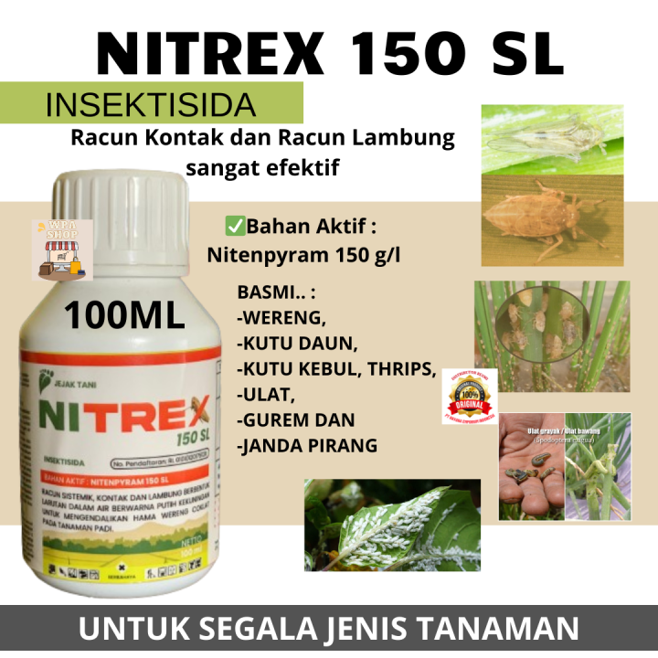 NITREX INSEKTISIDA BASMI HAMA ULAT GUREM JANDA PIRANG KUTU DLL
