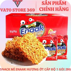 Snack mì ENAAK hương ớt cấp độ 1 gói 28g
