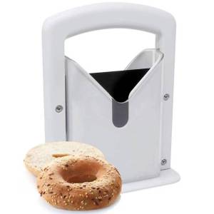Household bread cutter rack toast slicing assistant bagel slicer baking mold