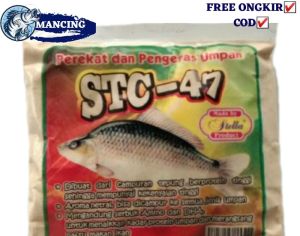 Kinoy Perekat Dan Pengeras Umpan Stc-47 Stella Product Aroma Netral 110gram Serbuk Amino dan DHA