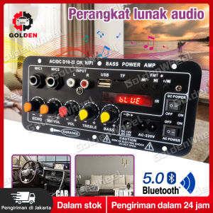 2.1 Amplifier Bluetooth 5.0 8-12 Inci Speaker AC 220V 12V 24V Kit Power Amplifier Subwoofer Bluetooth 2 USB TF Remote Control HIFI Amplifier Mini 12v Bluetooth Mobil Penguat Suara Speaker