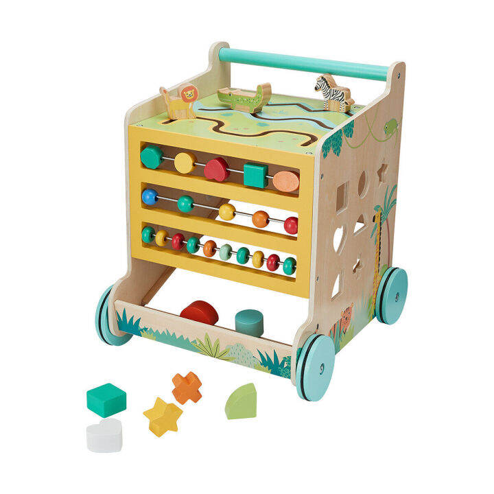 Wooden activity 2025 cube walker