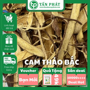 [Hàng công ty mới về hàng] Cam thảo bắc sấy khô 500g - Công ty thảo dược Tấn Phát