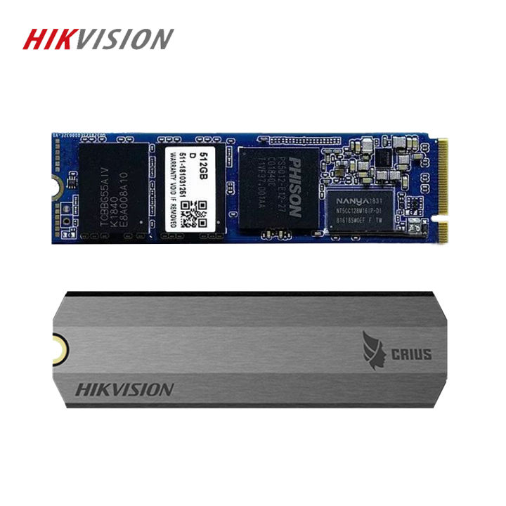 HIKVISION E2000 2280 PCIe NVMe Gen 3x4 SSD (256GB/ 512GB