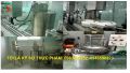 dây chuyền công thức máy chiết rót - đóng nắp hủ yến thủy tinh tự động. 