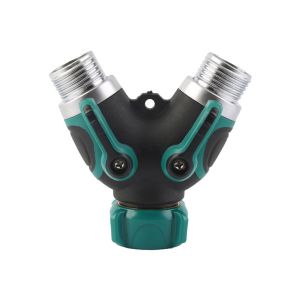 4 Way Garden Hoses Splitters 3/4 Irrigation Water Hose Connector Agricultural Garden Water Tap Connectors Adaptor