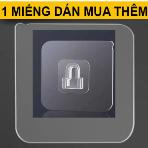 Móc Dán Treo Đồ Dán Tường Gạch Men Móc Treo