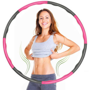 Hula Hoop Adults Weight Loss Massage Hoola Hoops 8 Parts Detachable Gym Outdoor Student Slim Waist Exercise Fitness Circle