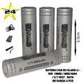 BATERAI  CAS 18650 / BATTERAI ISI ULANG TYPE BATRE 18650 3.7V 6000MAH RATA PAKET 4 PCS. 