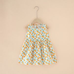 Váy Bé Gái Mùa Hè 100% Cotton Hàng Quảng Châu Cao Cấp Mềm Đẹp QTV01