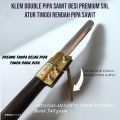 KLEM SAMBUNG ATUR TINGGI RENDAH PIPA GALAH SAWIT SRL PREMIUM 33MM KE 38MM COD. 