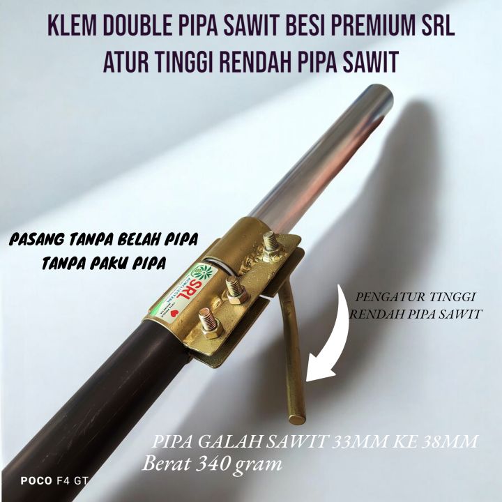 KLEM%20SAMBUNG%20ATUR%20TINGGI%20RENDAH%20PIPA%20GALAH%20SAWIT%20SRL%20PREMIUM%2033MM%20KE%2038MM%20COD%20-%20Image%202