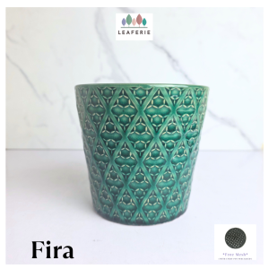 The Leaferie Fira plant pots Ceramic flowerpot flowerpots flower pot planter planters
