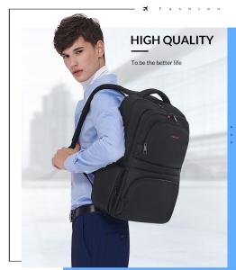 Tigernu 3140 (black)  Waterproof Nylon Multi-functional Travel Business Casual Backpack for 12.1-15.6  Laptop