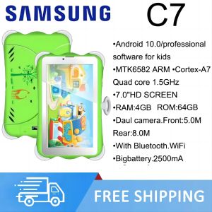 Samsung Tab C7 Kids tablets Android 12.0 8GB+256GB 5G/Wi-Fi Tablet 7.0" Screen Display Online Class tablet 2500mAh Battery