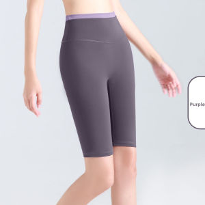 FEELCOOLSPORT แฟชั่นใหม่ชุดโยคะห้าจุดแห้งเร็วเอวสูงก้นยกแน่นกระชับชุดออกกำลังกายที่ไร้รอยต่อเปลือยชุดกีฬา