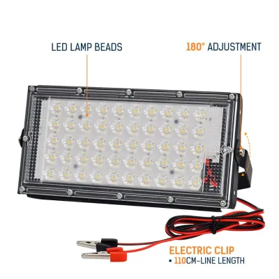 LAMPU SOROT SLIM WARNA WARNI 15 WARNA 50 WATT+REMOT / LED FLOODLIGHT RGB 50W ARUS AC 220V LISTRIK