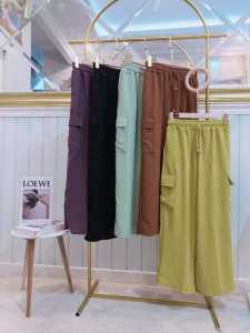 CELANA KULOT CARGO WANITA CRINKLE AIRFLOW