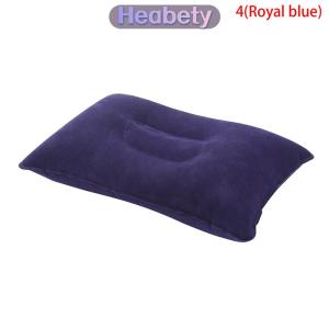 Heabety Inflatable không khí gối giường ngủ cắm trại gối PVC Nylon cổ gối