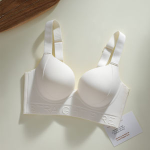 【Buy1 take2】Boulder Womens Plus Size Seamless Bra Simple And Comfortable Push Ups Anti Sagging Underwear size 34-44