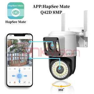 Camera 3 mắt ngoài trời Fnkvision xem 3 mắt hình cùng lúc - mã hot 2024 độ phân giải 12MP FULL HD Bảo hành 1 năm