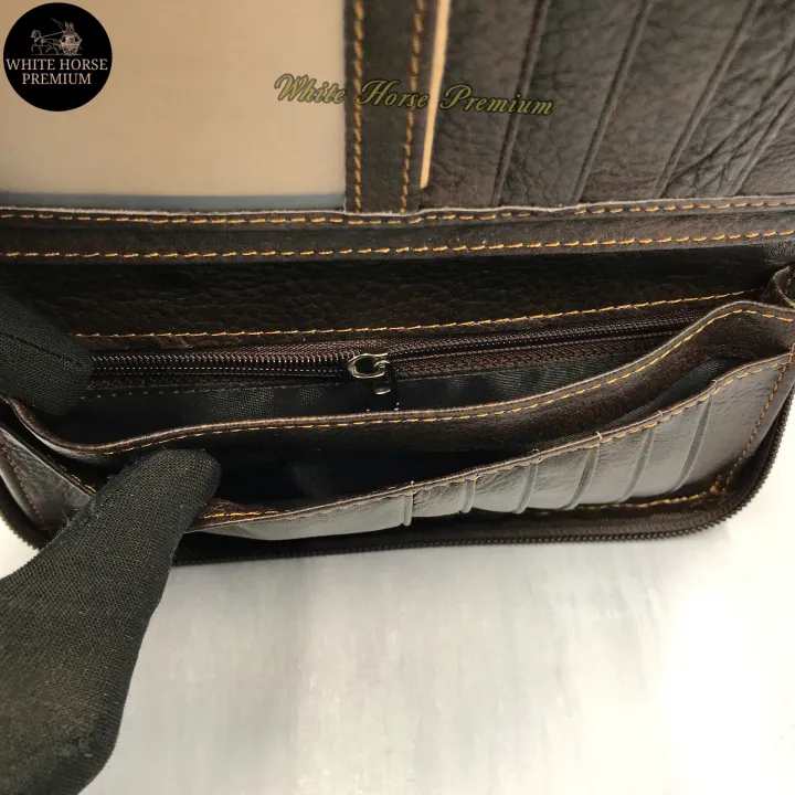Lee%20Jeep%20Camel%20Long%20Zip%20Leather%20Wallet%20Genuine%20Cow%20Leather%20Purse%20Dompet%20Kulit%20Panjang%20-%20Image%204