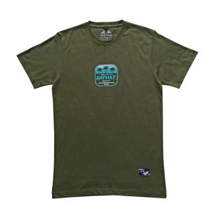 Anyway Kaos Pendek "Twenty Zero Eight" Army 562