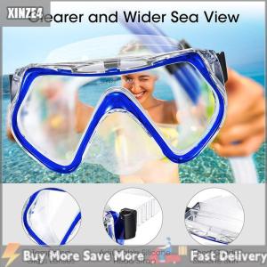 [COD] XINZE4 Bơi Kính Tempered người lớn nước thiết bị thể thao lặn Scuba lặn mặt nạ trong suốt Kính khung lớn