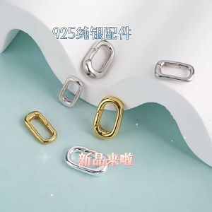 Thanh lịch ngọc trai Enhancer Clasp với mạnh mẽ Brass có thể mở ra Zirconia Clasp cho đính cườm dây chuyền và vòng đeo tay 10 gói