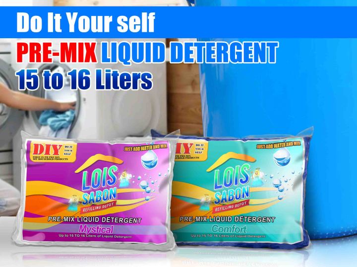 PREMIX DIY Liquid Detergent (Up to 1516 Liters) First in PH Premix