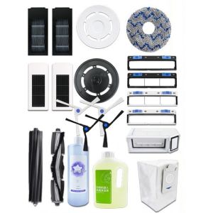 Ecovacs DEEBOT X2 PRO MNI X2 Combo Robot Vacuum Cleaner HEPA Filters Roller Main Brushes Mop Pads Dust Bags Side Brush Cover Accessories Replacement Parts