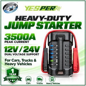 YESPER Monster P6 12V/24V Heavy Duty Jump Starter Car & Lorry Battery Booster