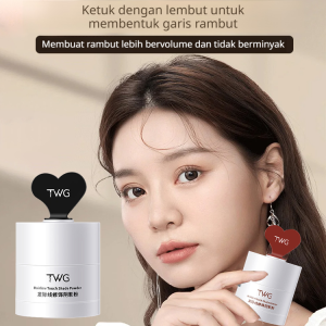 Bedak Penebal Alis dan Kontur Rambut Cocok untuk Rambut Tipis Efek Alami Tahan Lama Tahan Air Tidak Lengket