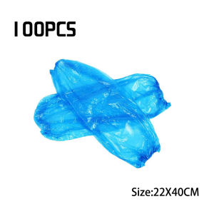 Manset Plastik Sekali Pakai 100pcs/Disposable Plastic Arm Sleeve Cover/Manset Lengan Tangan
