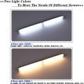 Motion Sensor Light Indoor,14 LED Closet, Motion Sensor LED Lights USB Dimmable, Under Cabinet Lights, Stick-On Anywhere Magnetic Night Light for Wardrobe Stairs Bedroom Hallway Kitchen 2PCS(Warm). 